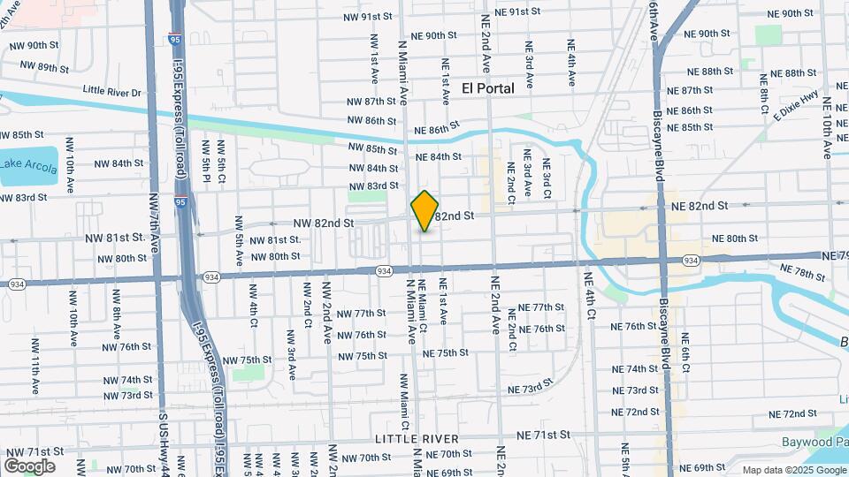 35 NE 80th Ter Map and Location Details