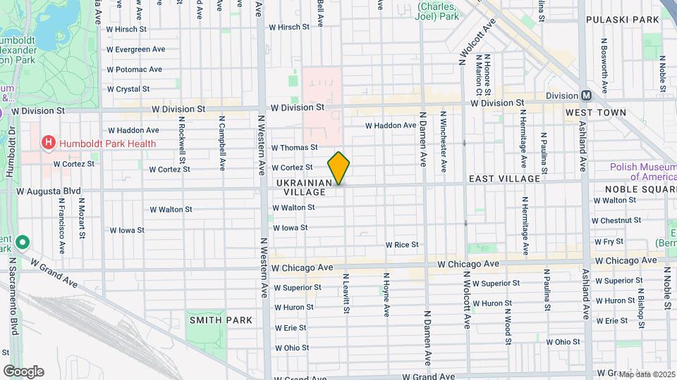 958 N Leavitt St Map and Location Details