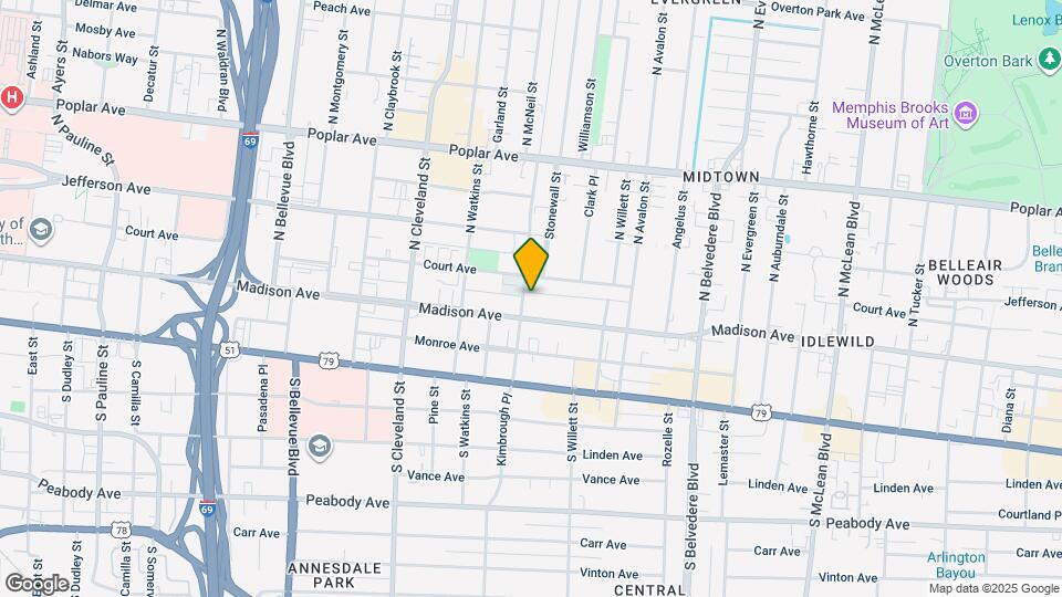 26 N McNeil St Map and Location Details