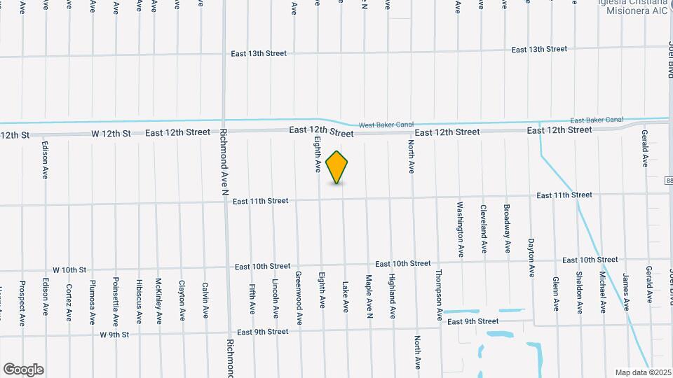 1103 Lee Ave Mapa y Detalles de la Ubicación