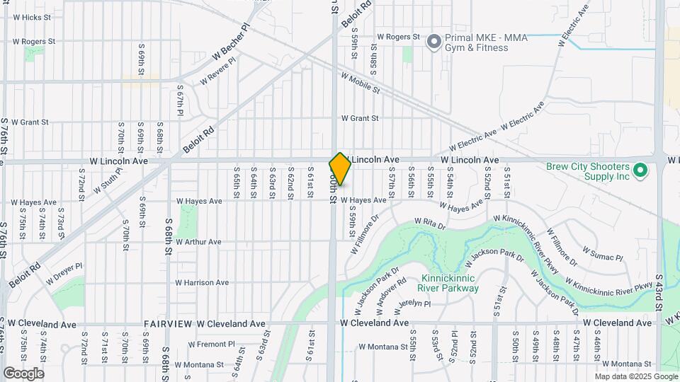 2358-2360 S 60th St Mapa y Detalles de la Ubicación