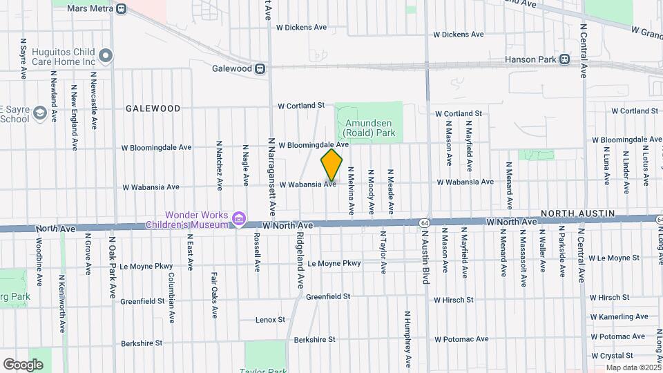6233 W Wabansia Ave-Unit -2 Map and Location Details