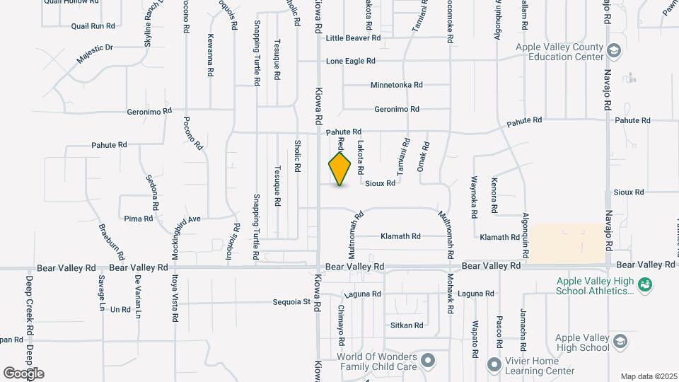 20953 Sioux Rd Map and Location Details