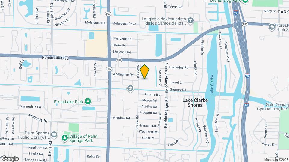 2017 Prairie Key Rd Map and Location Details