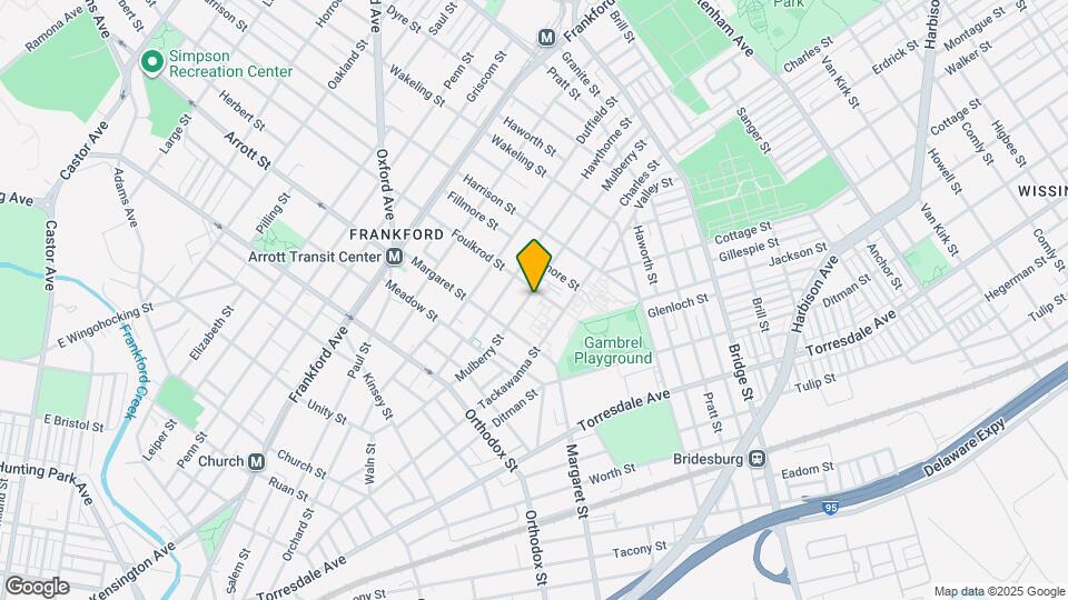 4741 Mulberry St Map and Location Details