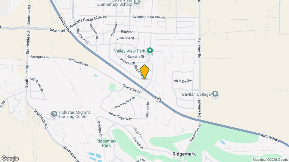 2660 Glenview Dr Mapa y Detalles de la Ubicación