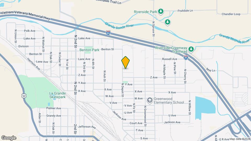 2705 N Depot St Map and Location Details