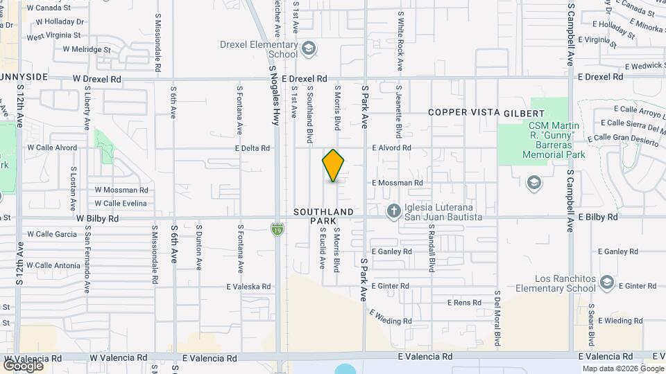6002 S Morris Blvd Map and Location Details