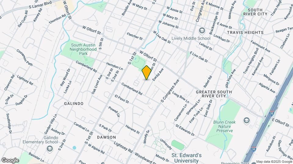 2513 Wilson St Map and Location Details