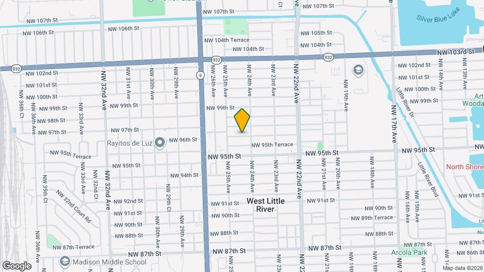 2433 NW 96th St Map and Location Details