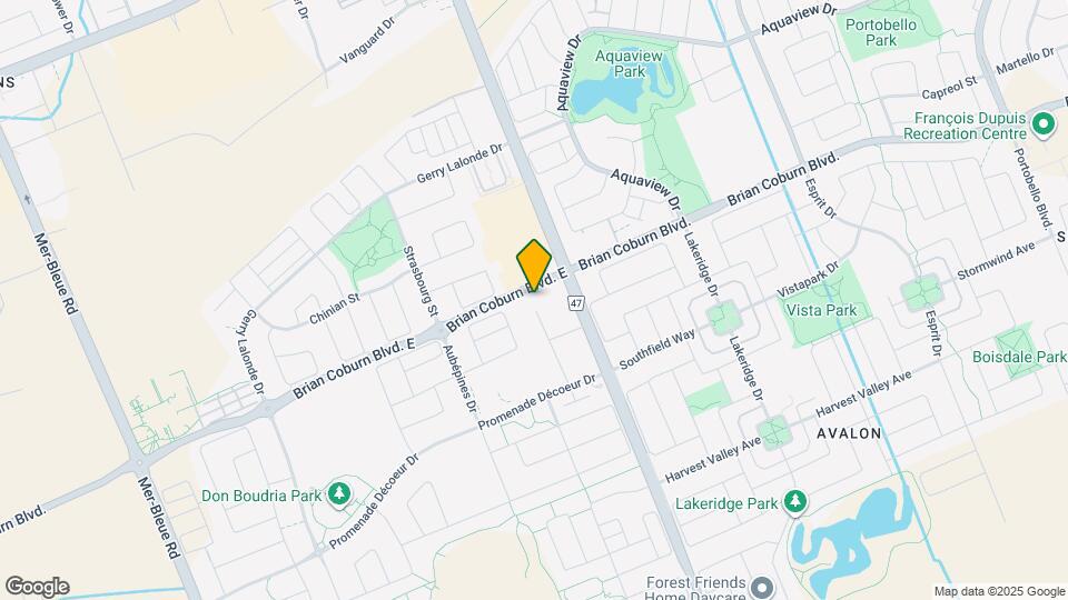 3600 Brian Coburn Blvd. Map and Location Details