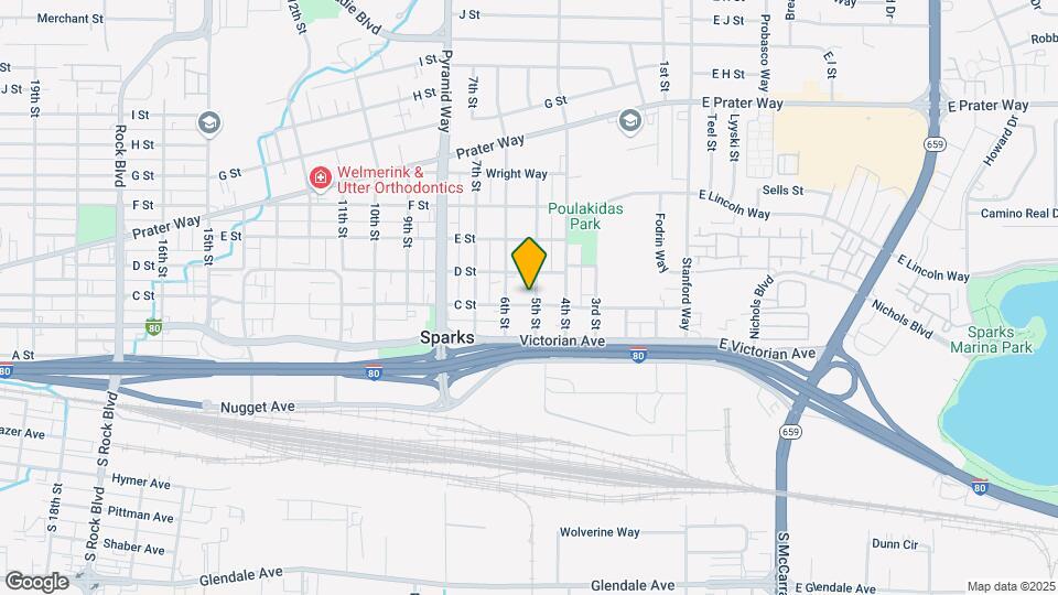 311 5th St-Unit -311 5th Street (Back Unit) Map and Location Details