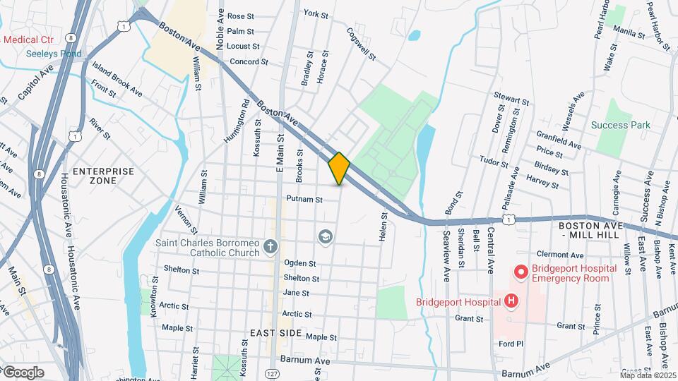 1516 Pembroke St, Unit 2L Map and Location Details