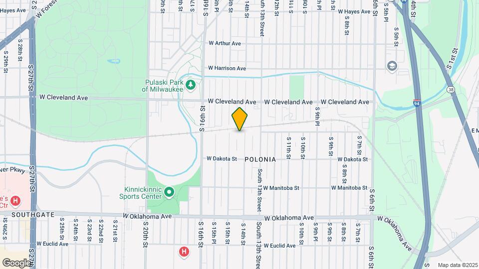 2811-2821 S 14th St Mapa y Detalles de la Ubicación