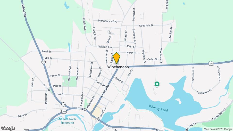 322 Central St Map and Location Details