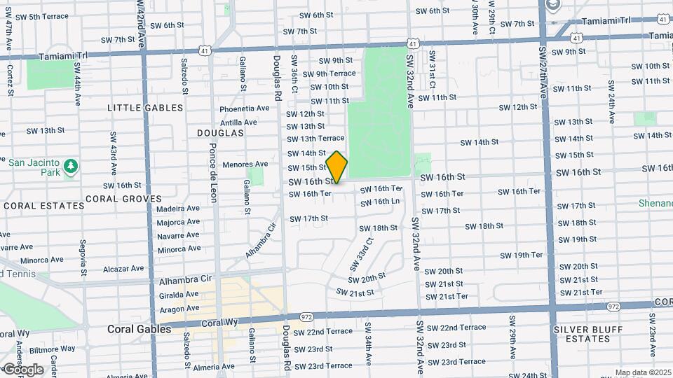 3431 SW 16th Ter Map and Location Details