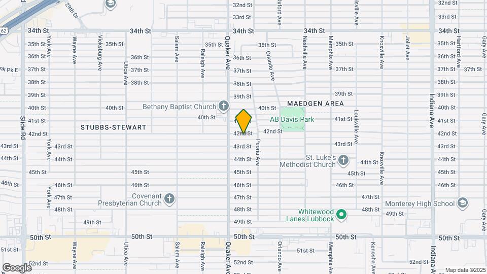 4311 42nd St Mapa y Detalles de la Ubicación