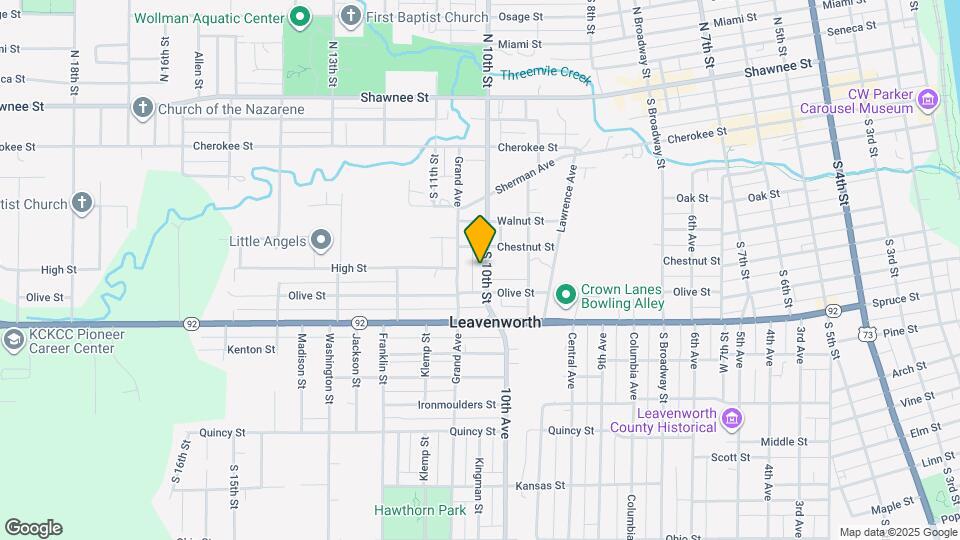 716 S 10th St Map and Location Details