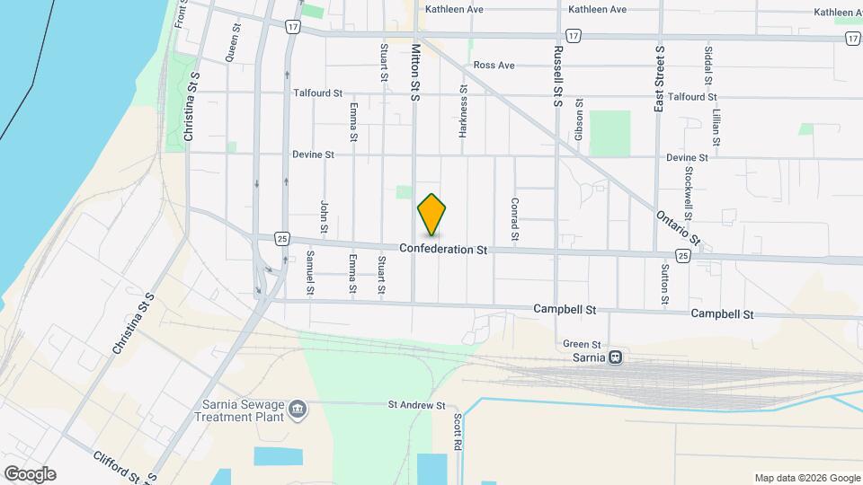 452 Confederation St Map and Location Details