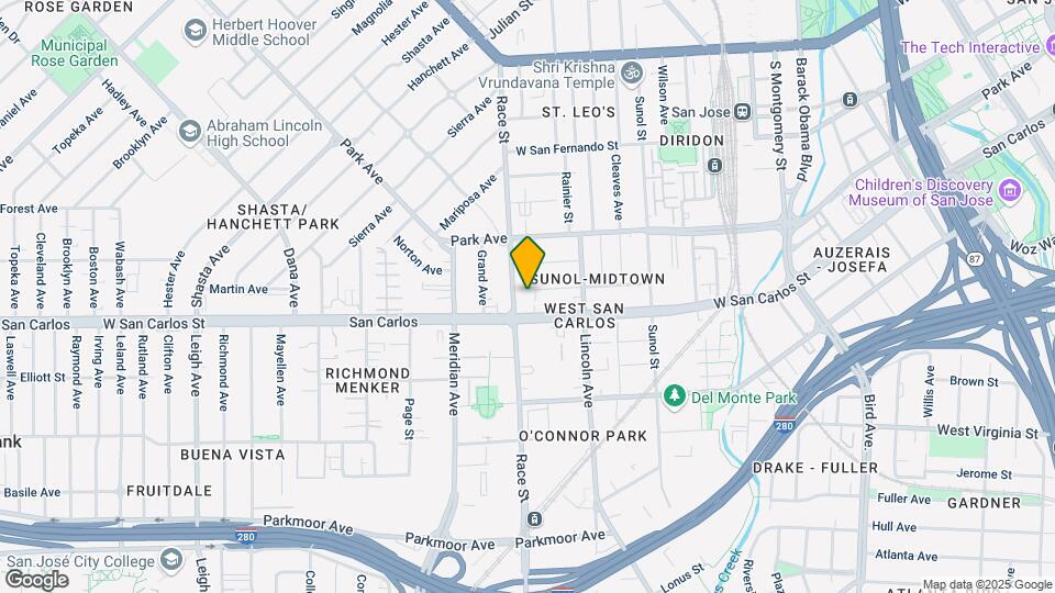 1000-1006 Pacific Ave Map and Location Details
