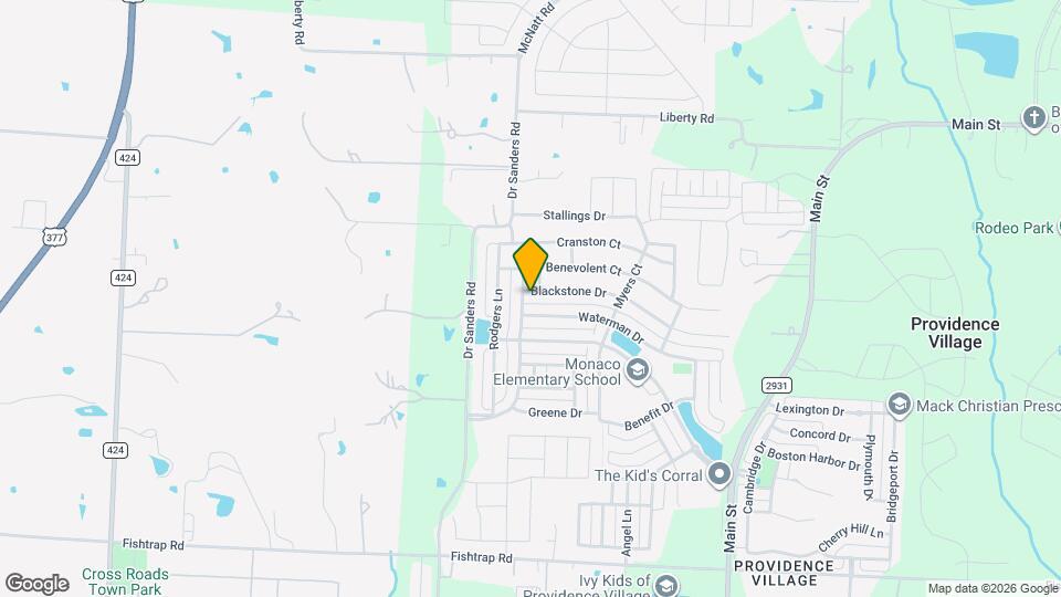 9004 Blackstone Dr Map and Location Details