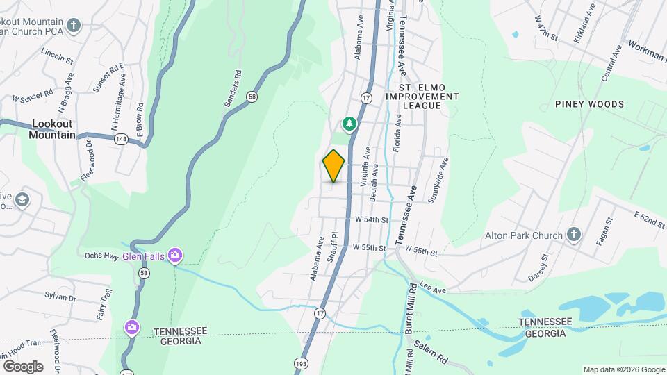 1610 W 52nd St Map and Location Details