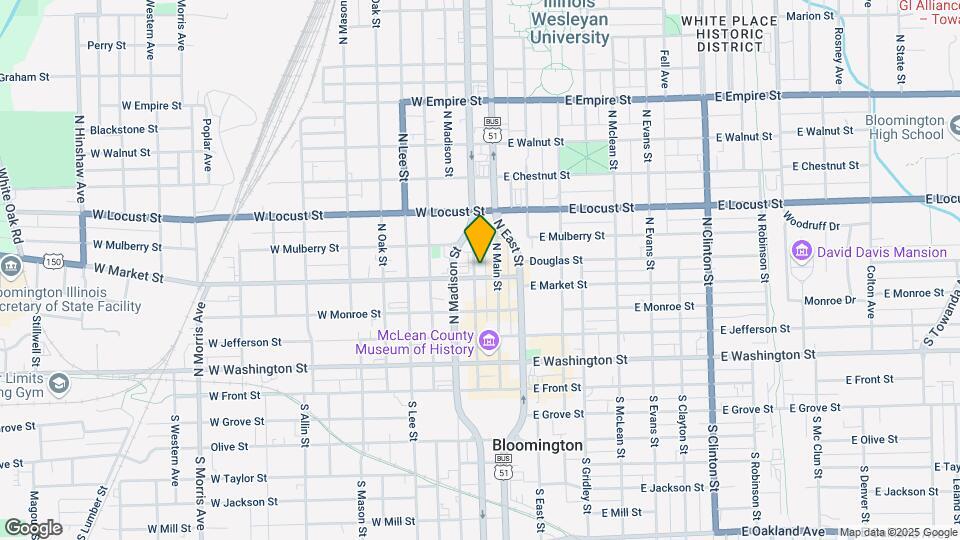 The Downtowner Map and Location Details