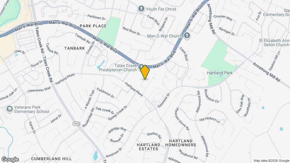 1342 The Kings Ct Map and Location Details