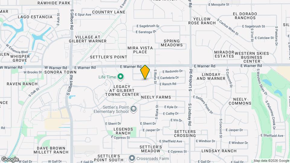 493 E Cantebria Dr Map and Location Details
