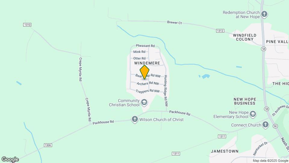 5102 Archers Rd NW Map and Location Details