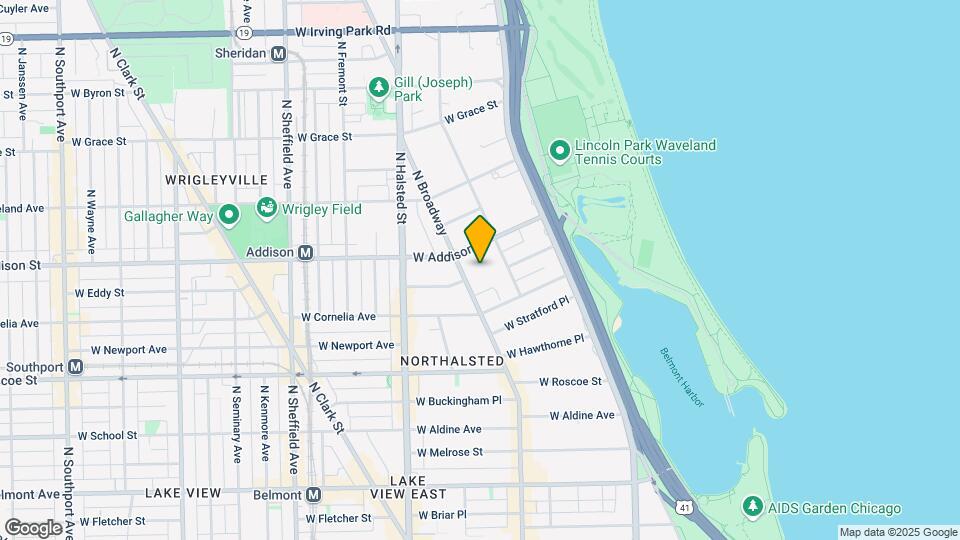 3531 N Broadway St, Unit 1 Mapa y Detalles de la Ubicación