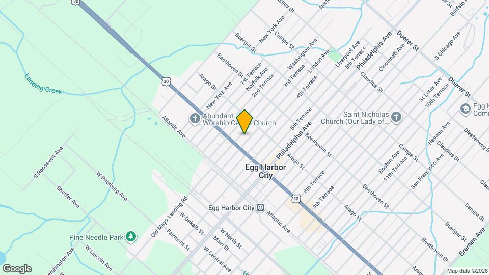 125 London Ave Map and Location Details