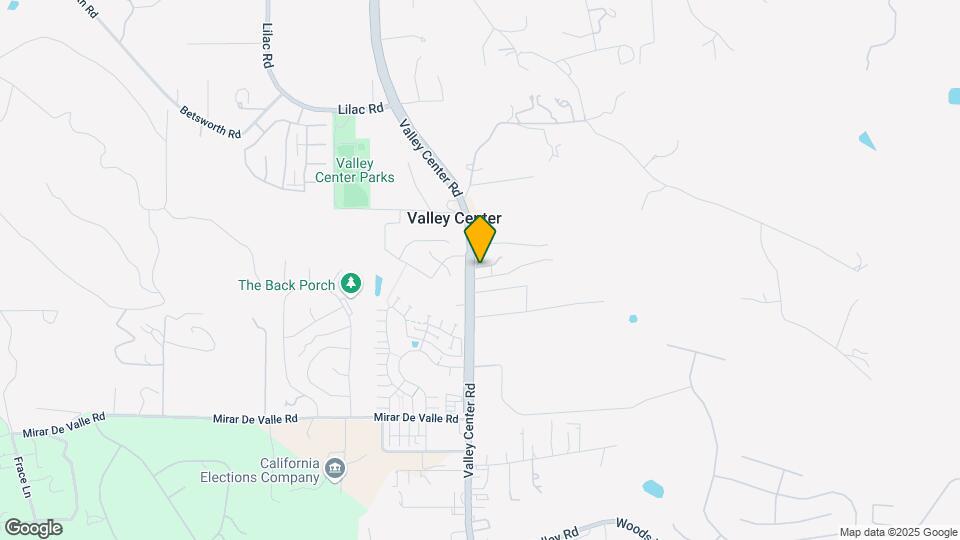 27847 Valley Center Rd Map and Location Details