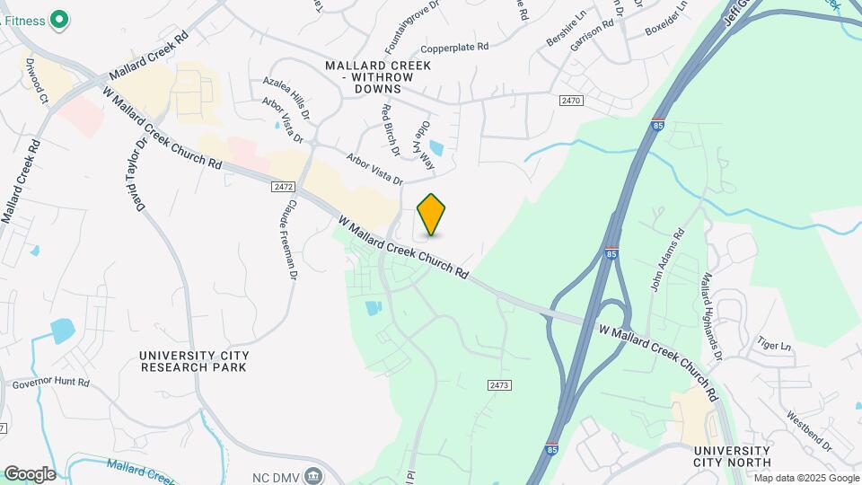 10323 Glenmere Crk Cir Map and Location Details