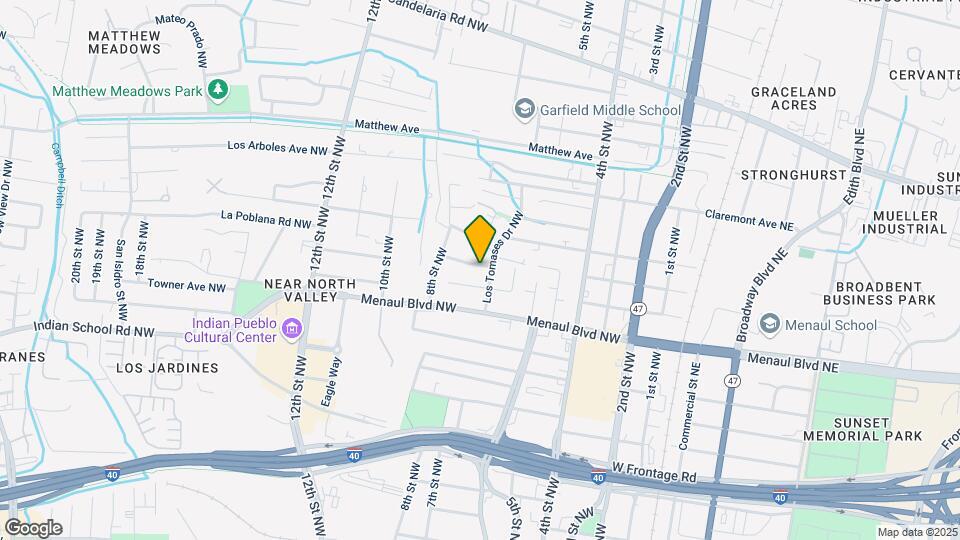 706 La Poblana Rd NW Map and Location Details
