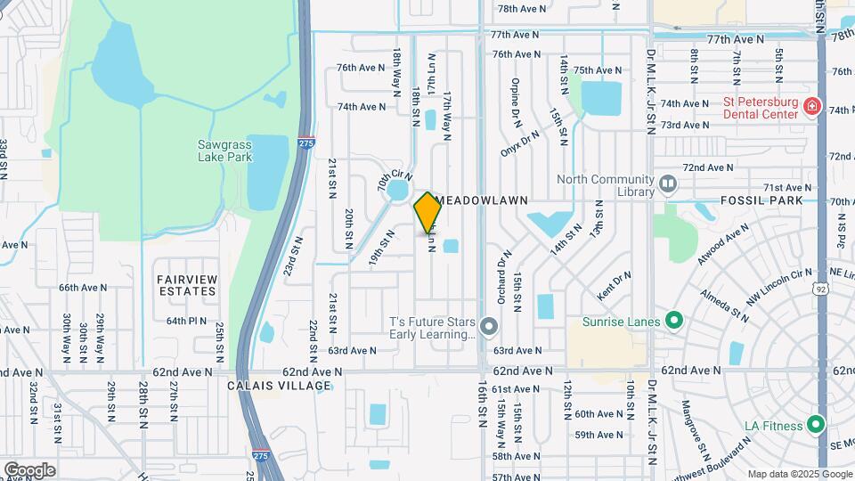 6898 17th Ln N Map and Location Details
