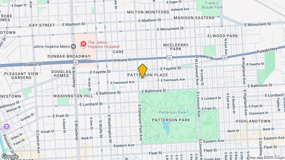 2308 E Fairmount Ave Map and Location Details