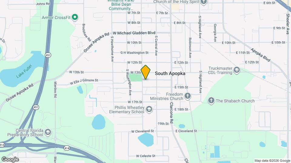 30 W Ella J Gilmore St Map and Location Details