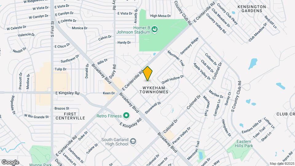 1109 Weston Dr Map and Location Details