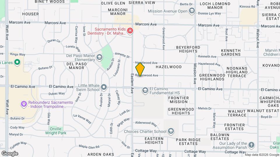 4308 Ravenwood Ave Map and Location Details