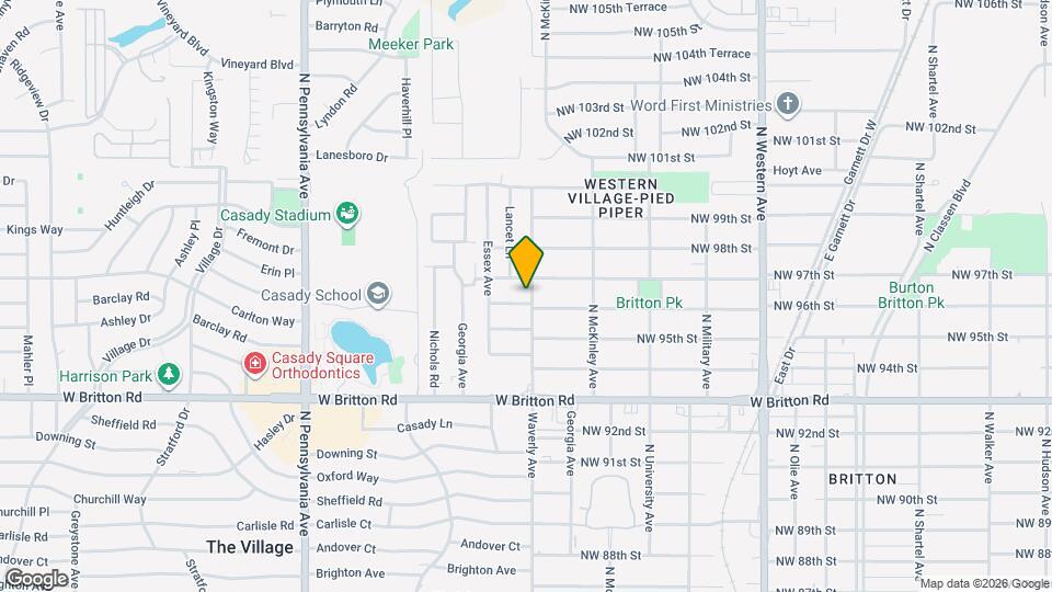 1501 Carlton Way Mapa y Detalles de la Ubicación