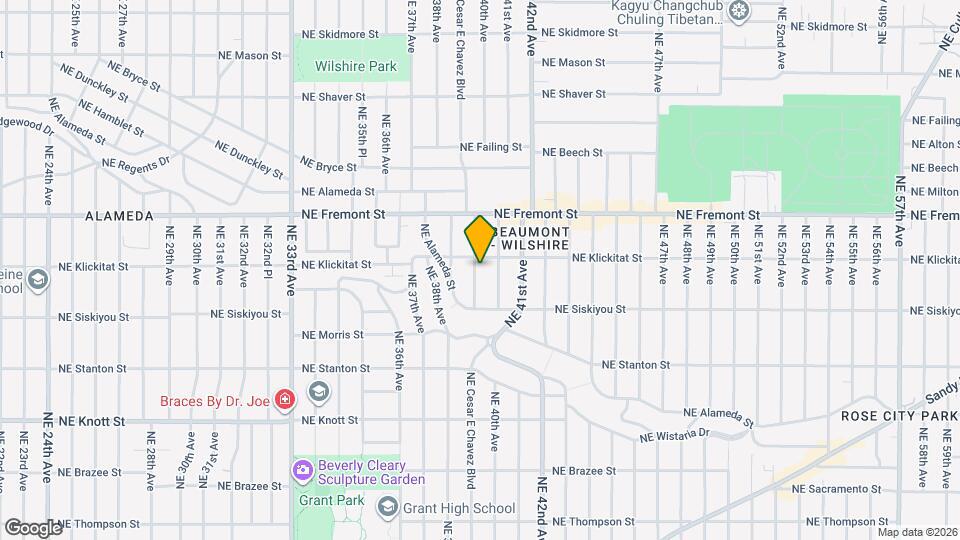3226 NE Cesar E Chavez Blvd Map and Location Details
