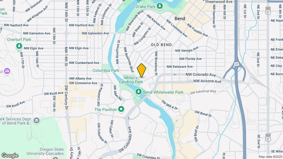 80 NW Riverside Blvd Map and Location Details