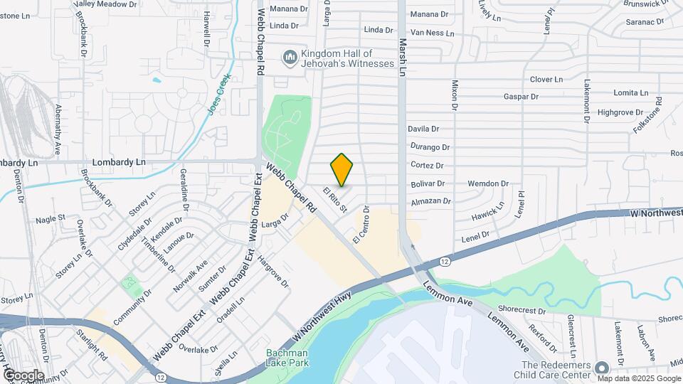 3543 Poquita Dr Map and Location Details