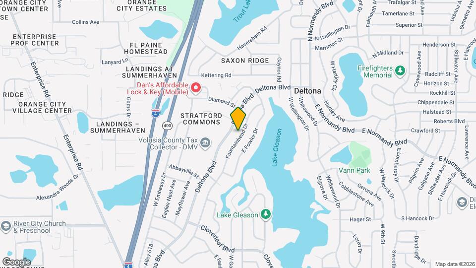 1236 Fountainhead Dr Map and Location Details