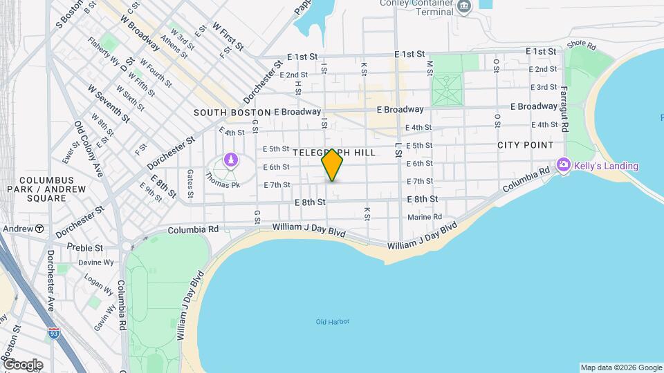 525 E 7th St Map and Location Details