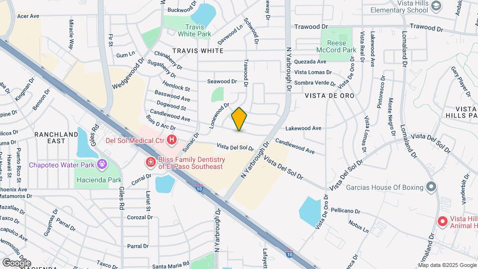 10524 Candlewood Ave Map and Location Details