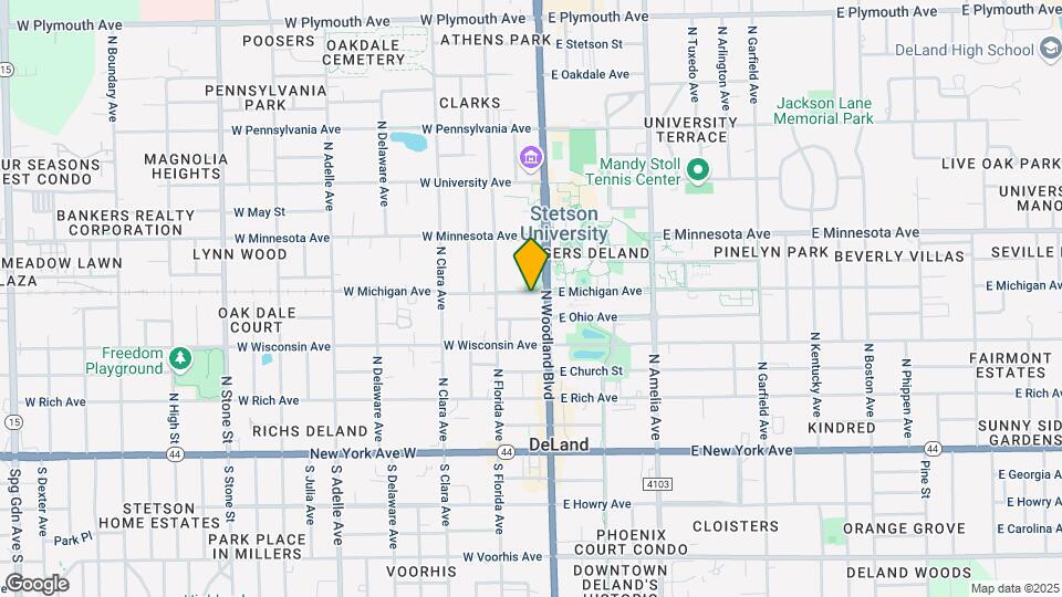 122 W Michigan Ave Map and Location Details