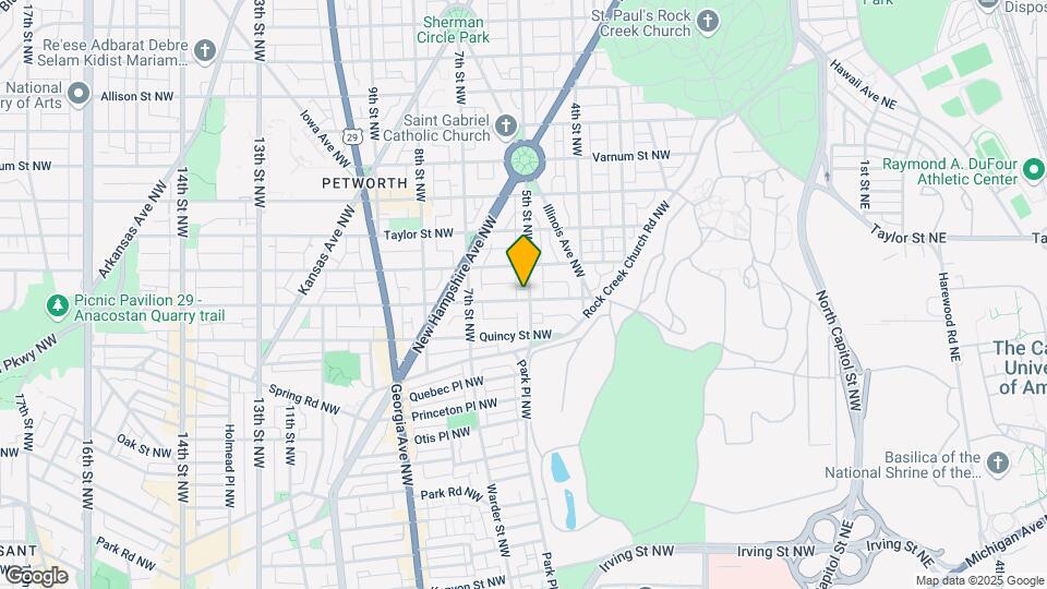 503 Randolph St NW Map and Location Details