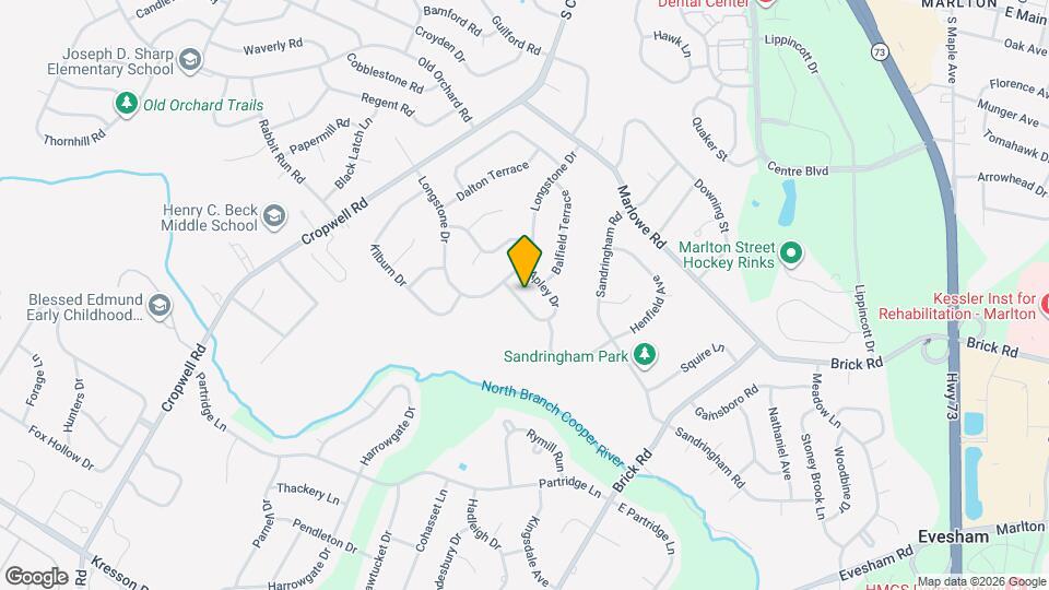 104 Apley Dr Map and Location Details